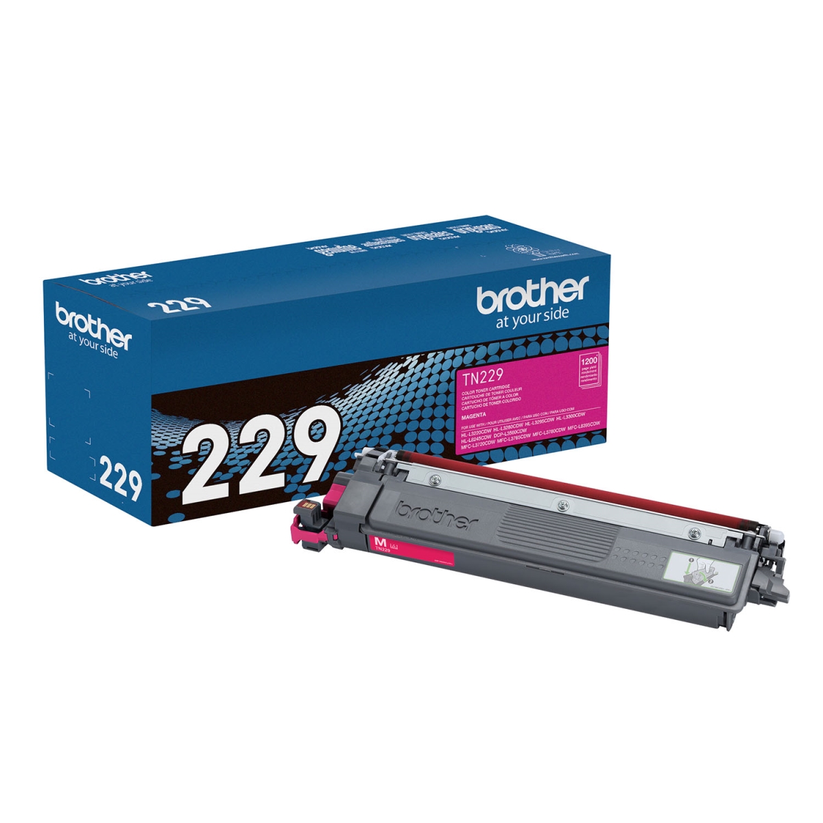 TN229M Standard Yield Toner Cartridge, Magenta