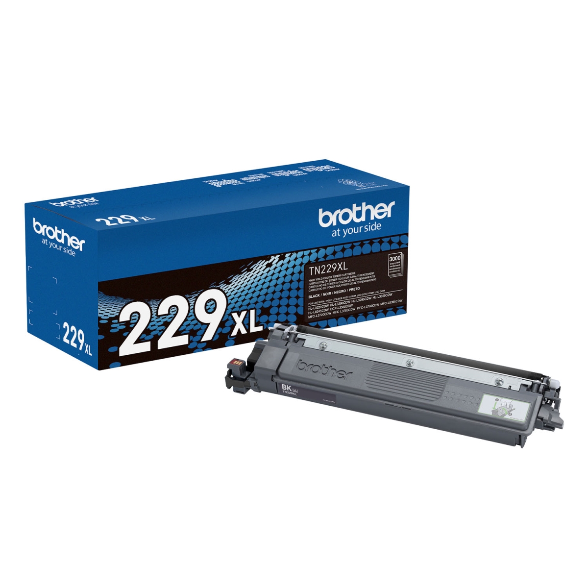 TN229XLBK High Yield Toner Cartridge, Black