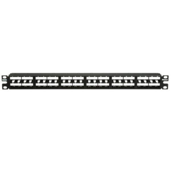 CPP48HDWBLY High Density Modular Patch Panel, Black