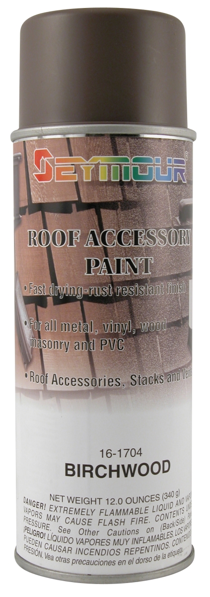 16-1704 16 Oz Roof Accessory Paint, Birchwood - Pack Of 12