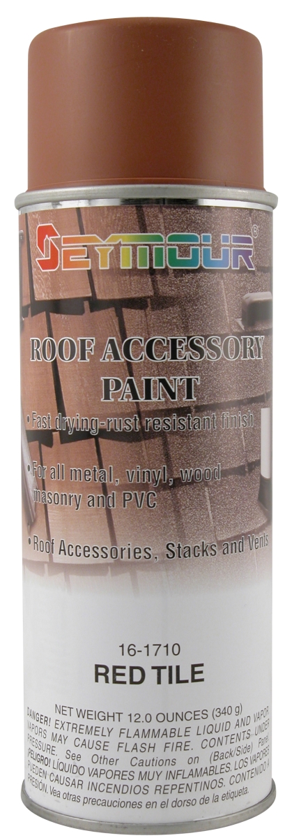 16-1710 16 Oz Roof Accessory Paint, Red Tile - Pack Of 12