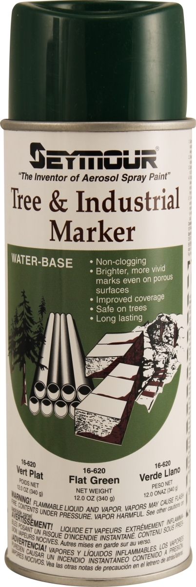 16-620 16 Oz Tree & Industrial Marker, Flat Green - Pack Of 12