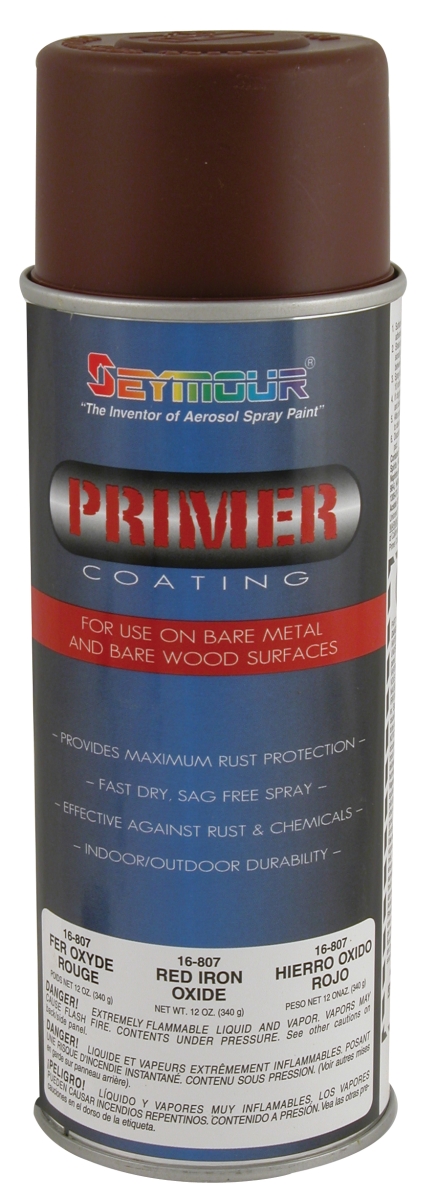 16-807 16 Oz High Tech Red Iron Oxide Primer - Pack Of 6