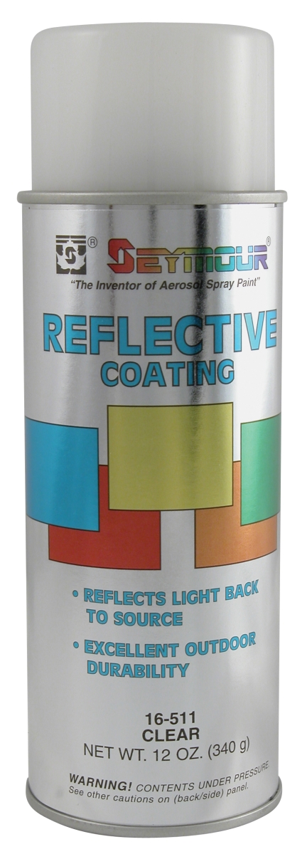 16-511 16 Oz Reflective Coatings, Clear - Pack Of 6