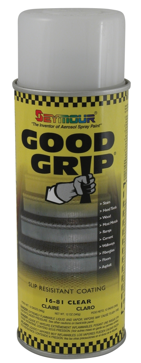 16-81 16 Oz Good Grip Slip Resistant Coating, Clear - Pack Of 6