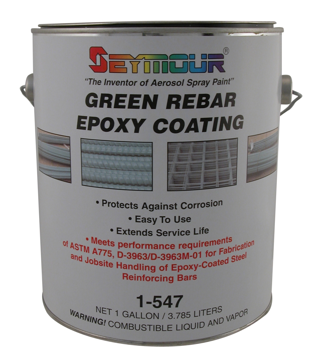 1-547 1 Gal Green Rebar Epoxy, 1 Containers - Pack Of 4