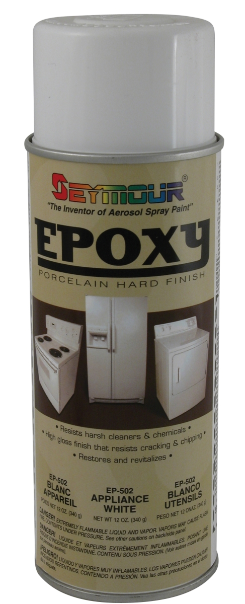 Ep-502 16 Oz Epoxy Appliance Paint, White - Pack Of 6