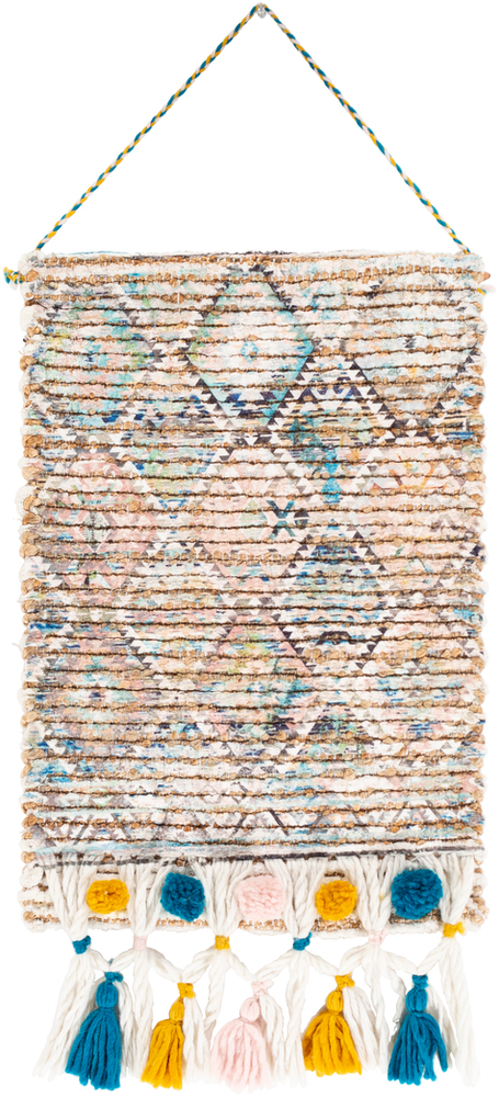 Aaa1000-1422 14 X 22 In. Amara Hand Woven Wall Hanging - 65 Percent Jute, 25 Percent Polyester, 10 Percent Cotton