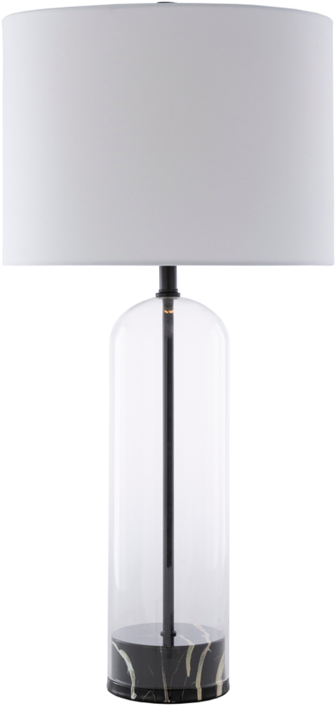 Cge-003 29 X 14 X 14 In. Carthage Table Lamp, White