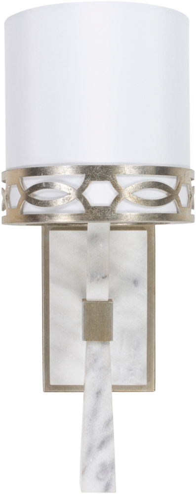 Fge-001 12.5 X 1.25 X 1.25 In. Filligree 1 Light Wall Sconce, White