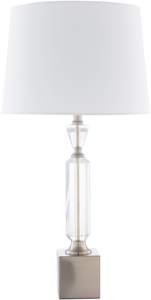 Qcy-001 27 X 14 X 14 In. Quincy Table Lamp, White