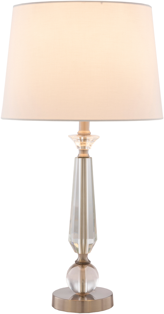 Qcy-002 24.5 X 13 X 13 In. Quincy Table Lamp, White