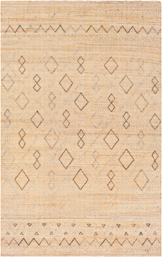 Are2300-23 2 X 3 Ft. Arielle Hand Woven Rug - 65 Percent Jute, 20 Percent Wool, 15 Percent Polyester