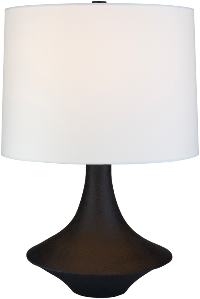Bry341-tbl Bryant Table Lamp - White & Black - 23 X 15 X 15 In.