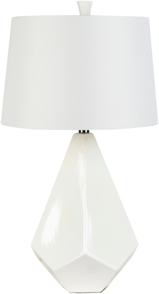 Lmp-1016 Lamp Table Lamp - White & White - 27 X 17 X 17 In.