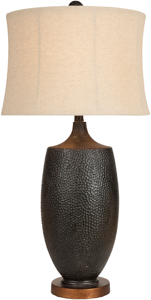 Lmp-1025 Lamp Table Lamp - Ivory & Black - 30 X 16 X 16 In.