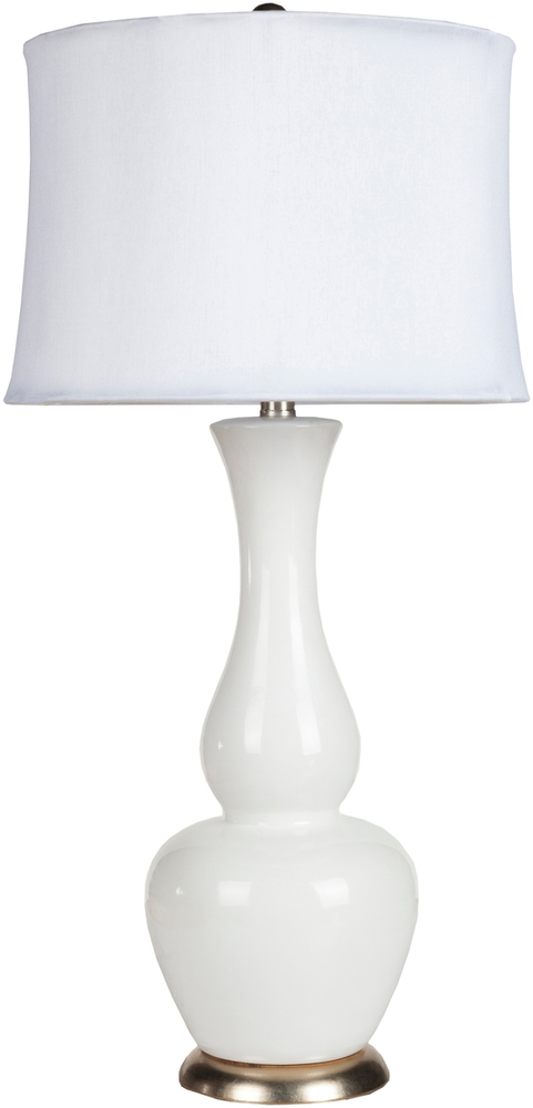 Lmp-1062 Lamp Table Lamp - White & White - 30 X 15 X 15 In.