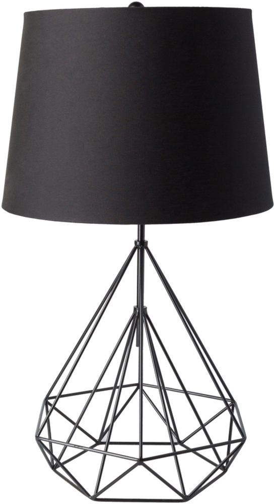 Ful100-tbl Fuller Table Lamp - Black & Black - 29 X 17 X 17 In.