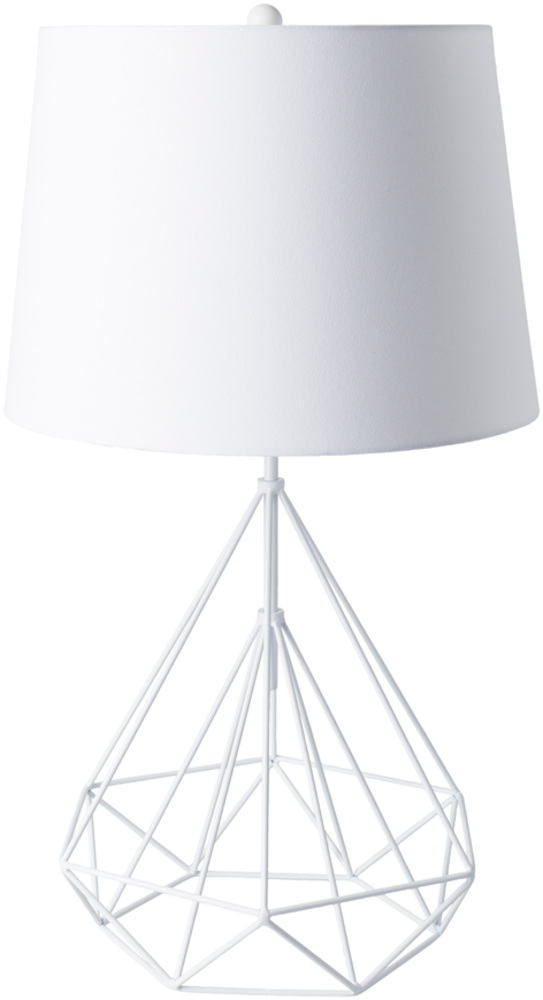 Ful101-tbl Fuller Table Lamp - White & White - 29 X 17 X 17 In.