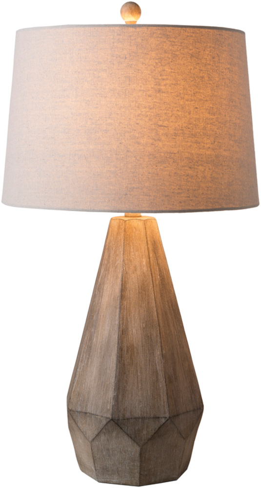 Dry-100 Draycott Table Lamp - Taupe & Dark Brown - 16 X 16 X 29 In.