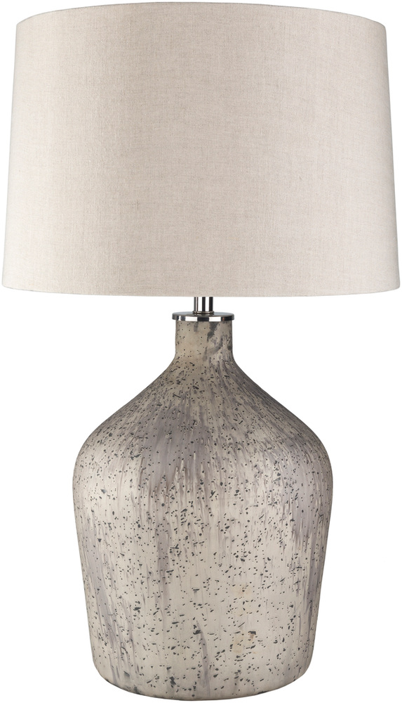 Rei-001 Reilly Portable Lamp - Ivory & Taupe - 17.5 X 17.5 X 30.25 In.