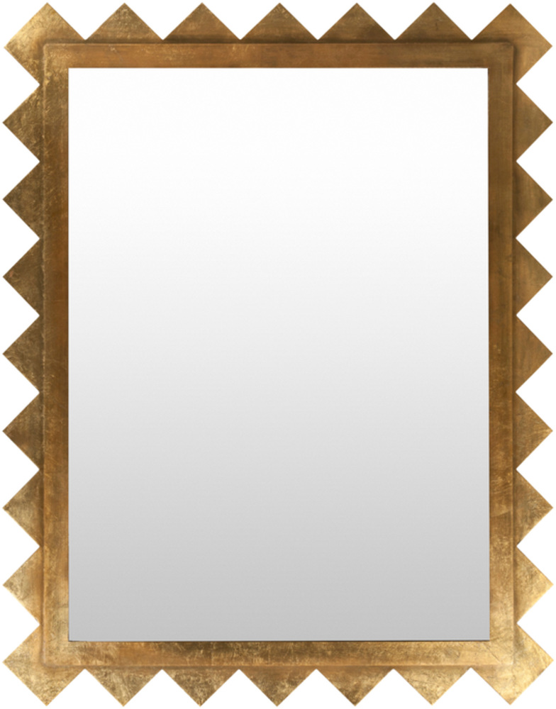 Mrr1005-5745 Wall Decor Mirror, Gold - 57 X 45 X 2 In.