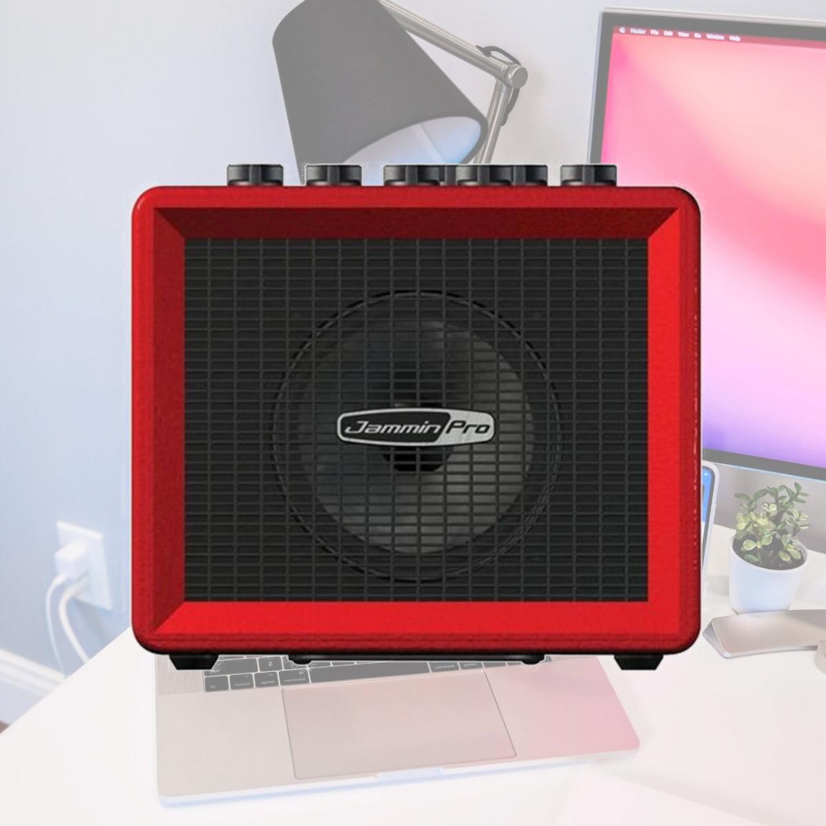 Picture of FINE ELITE INTERNATIONAL LTD MINIJAM Mini Battery Guitar Amp with Rhythm
