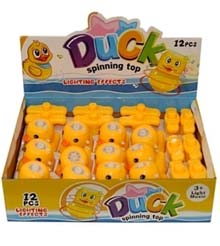 Gptl02 Flashing Duck Spinning Top - Pack Of 360