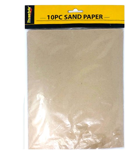 Tl1125 13.5 X 9 In. Sandpaper, 10 Piece - Pack Of 48