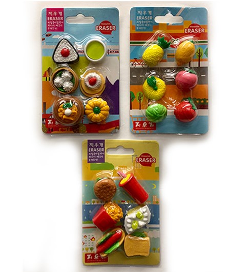 20335 Food Style 3 Mini Eraser - Pack Of 288