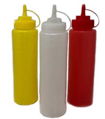 20348 32 Oz Squeeze Bottle, Assorted Color - Pack Of 100