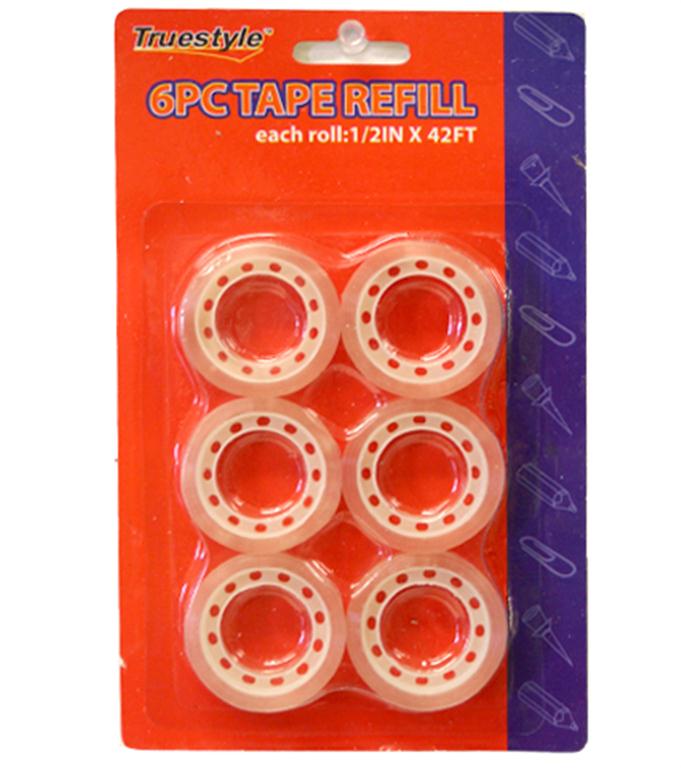 24030 0.5 X 500 In. Refill Roll Tape, 6 Piece - Pack Of 48