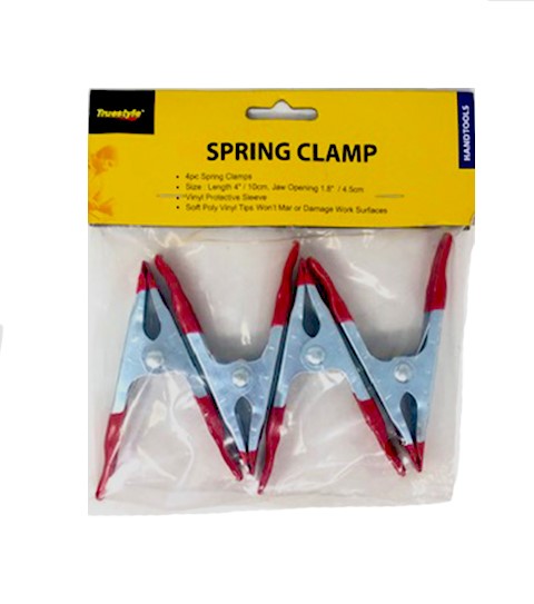54050 Spring Clamp Set, 4 Piece - Pack Of 48