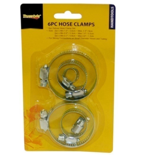 54073 Hose Clamps, 6 Piece - Pack Of 48