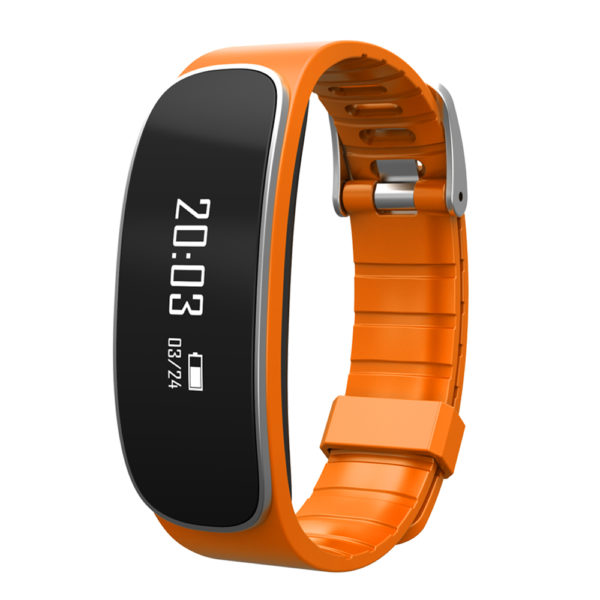 Ts-y-29orange Fitness Activity Tracker Y29 Band With Heart Rate Monitor, Orange