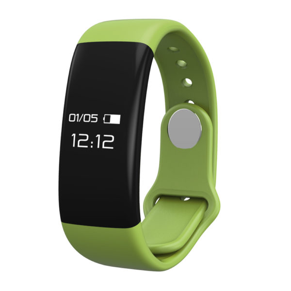 Ts-y-30green Y30 Water Resistant Fitness Tracker With Heart Rate Monitor, Green