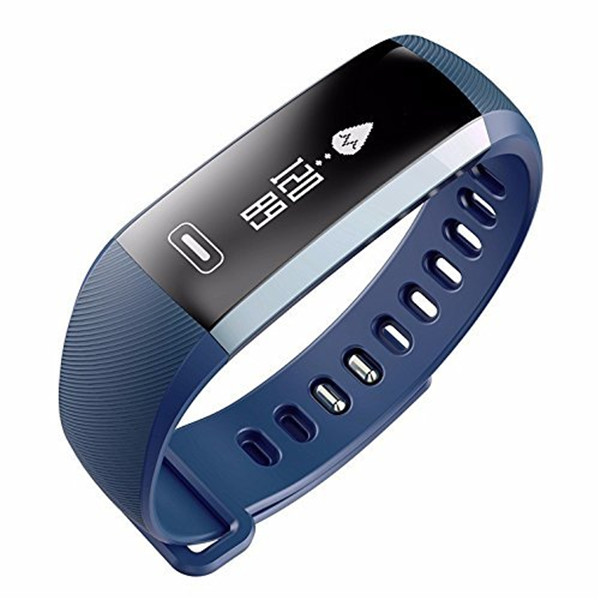 Ts-m2-dblue M2 Fitness Tracker With Heart Rate & Blood Pressure Monitor, Dark Blue