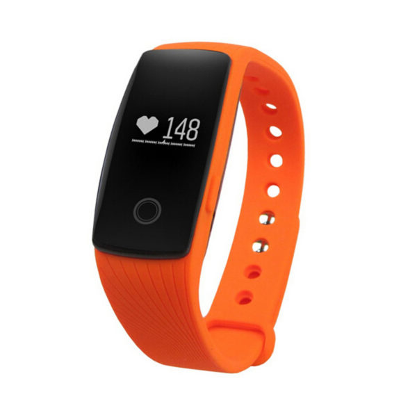 Ts-yx-107orange Gt7 Fitness Tracker With Bluetooth Call & Text Heart Rate Monitor, Orange