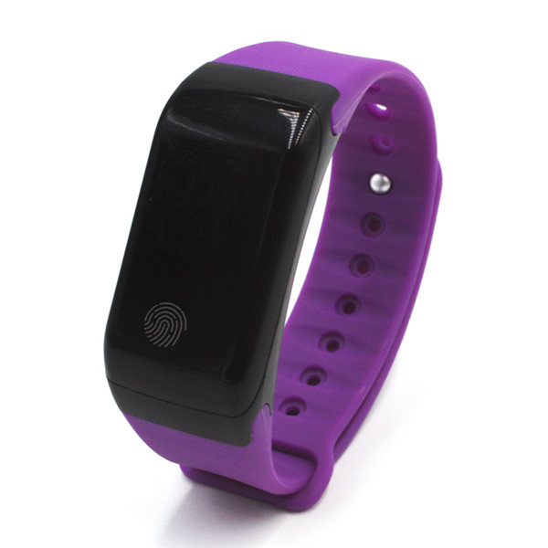 Ts-yx-7prpl Yx7 Water Resistant Fitness Activity Tracker With Heart Rate Monitor, Purple