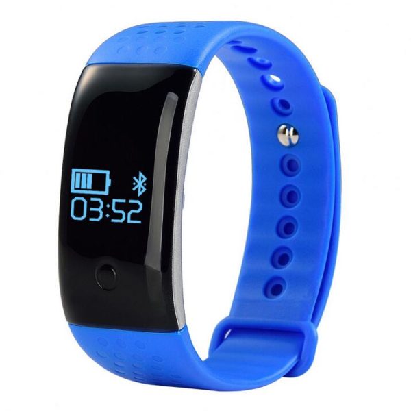 Ts-yx-s1blue Mx-350 Fitness Tracker With Heart Rate, Blood Pressure & Blood Oxygen Monitor, Blue