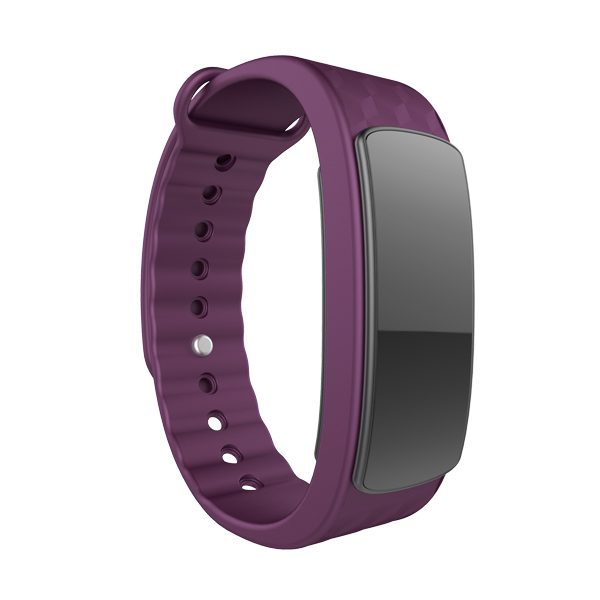 Ts-i3-i6hr-prpl I3hr Water Resistant Fitness Activity Tracker With Heart Rate & Pedometer, Purple