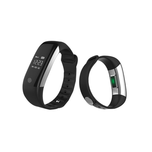 Ts-x9-silver X9 Smart Band Fitness Tracker With Heart Rate & Blood Oxygen Monitor, Silver