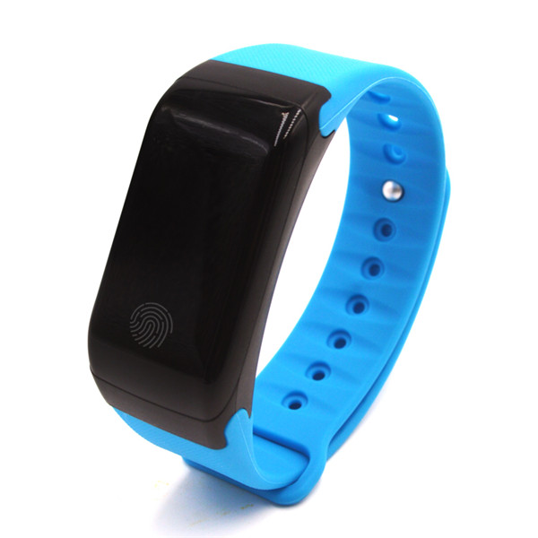 Ts-yx-7blue Yx7 Water Resistant Fitness Activity Tracker With Heart Rate Monitor, Blue