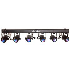 Chvt-6spot Portable Spot Lighting Solution With High-intensity Tri-color Leds