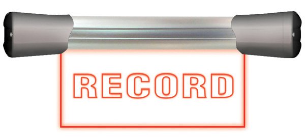 Son-ld-20f1rec Single Flush Mounting 20 Cm Record Sign