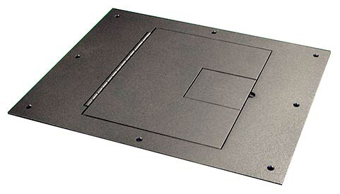 Fl-540p-blk-c Black Cover For The Floor Box