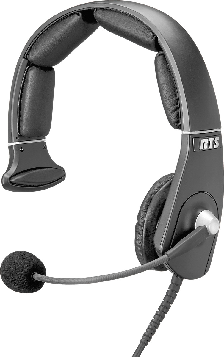 RTS Intercoms RTS-MH-300-A4M Single-Sided Lightweight Headset with A4M 4-Pin XLR Male Connector RTS Intercoms RTS-MH-300-A4M Single-Sided Lightweight Headset with A4M 4-Pin XLR Male Connector