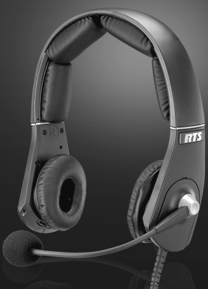 RTS Intercoms RTS-MH-302-A4F Dual-Sided Premium Lightweight Headset A4F Connector RTS Intercoms RTS-MH-302-A4F Dual-Sided Premium Lightweight Headset A4F Connector
