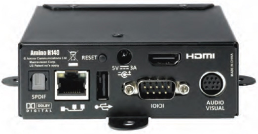 Amino Communications AMT-H140 High Definition IPTV Set - Top Box Amino Communications AMT-H140 High Definition IPTV Set - Top Box