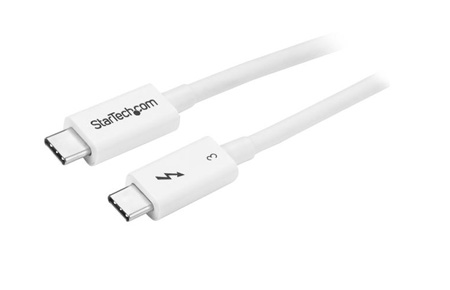TBLT34MM50CW Thunderbolt 3 Cable 40Gbps 0.5m USB & Display Port Compatible